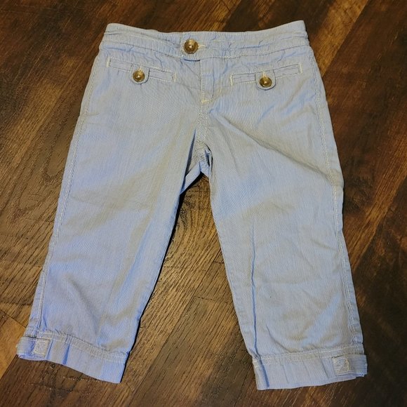 Old Navy Other - Old Navy Blue and White Pinstripe Pants